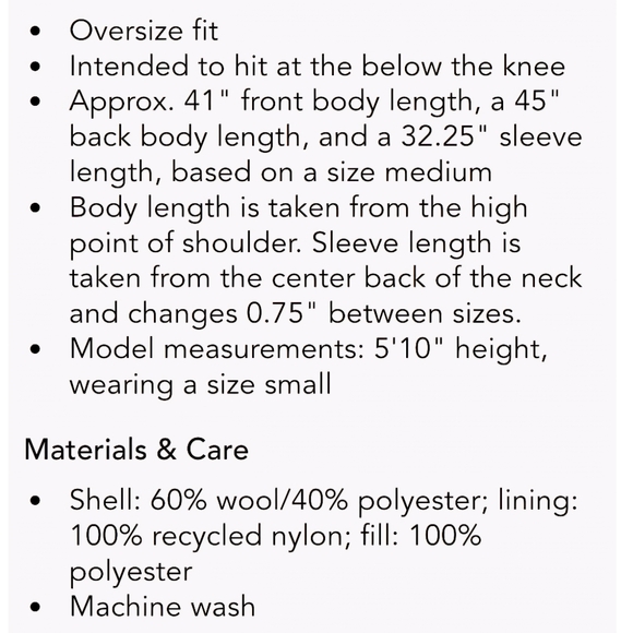 Polo by Ralph Lauren Long Quilted Wool Blend Coat Size XXL Color Grey - Picture 10 of 14